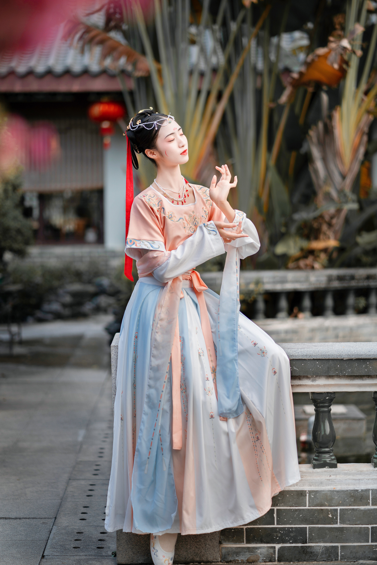 惠州丰诸园汉服 坦领 古风汉服|摄影|人像摄影|小雨摄影工作室 - 原创