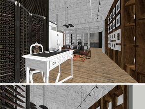 loft摄影工作室su模型图片设计素材 高清模板下载 102.15mb 办公室大全